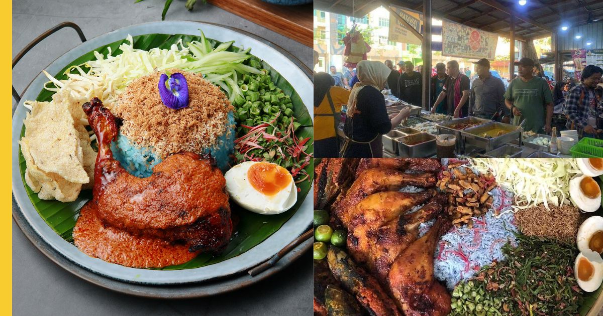 Read more about the article Nasi Kerabu: A Delicious and Colorful Dish from Malaysia