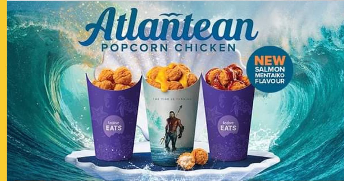Read more about the article It’s delicious! Tealive Comes With Atlantean Popcorn Chicken, A Delicacy From The Ocean!